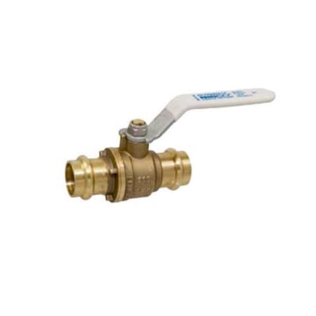 B & K NIBCO 1/2 in. Copper Press Ball Valve Full Port Lever NF998KW6